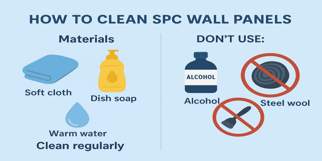 How to Clean SPC Wall&nbsp;Panel