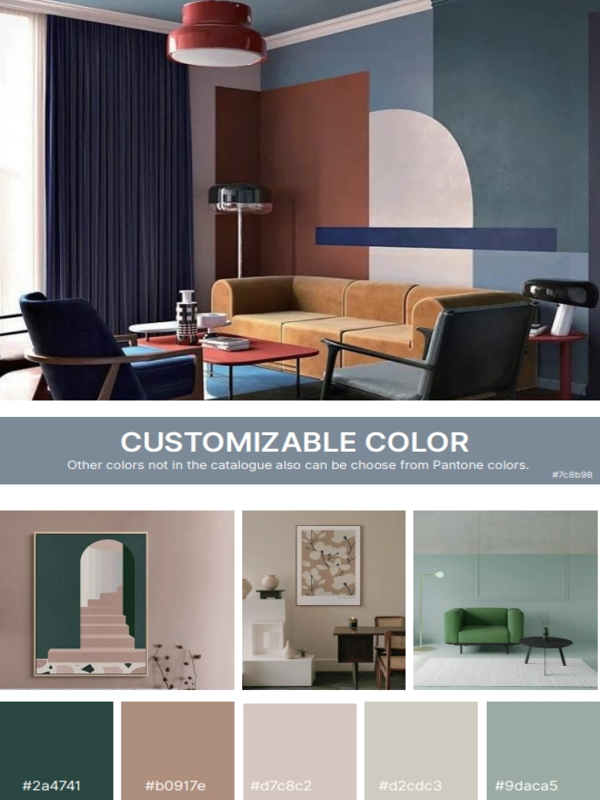 spc wall panel color custom color series