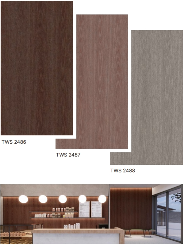 spc wall panel color wood series oak